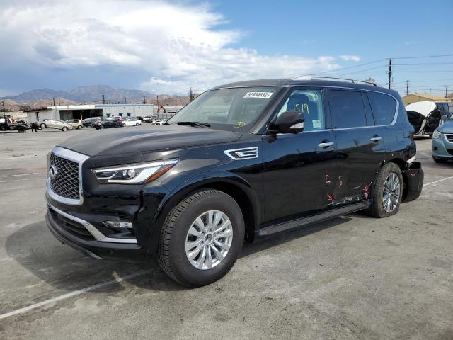 JN8AZ2AF2N9742996 - 2022 INFINITI QX80 LUXE BLACK photo 2