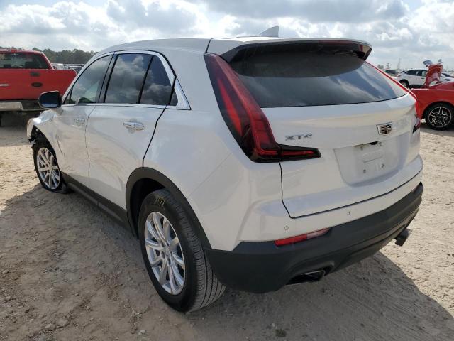 1GYAZAR42NF100380 - 2022 CADILLAC XT4 LUXURY WHITE photo 3