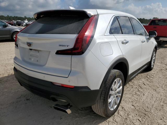 1GYAZAR42NF100380 - 2022 CADILLAC XT4 LUXURY WHITE photo 4