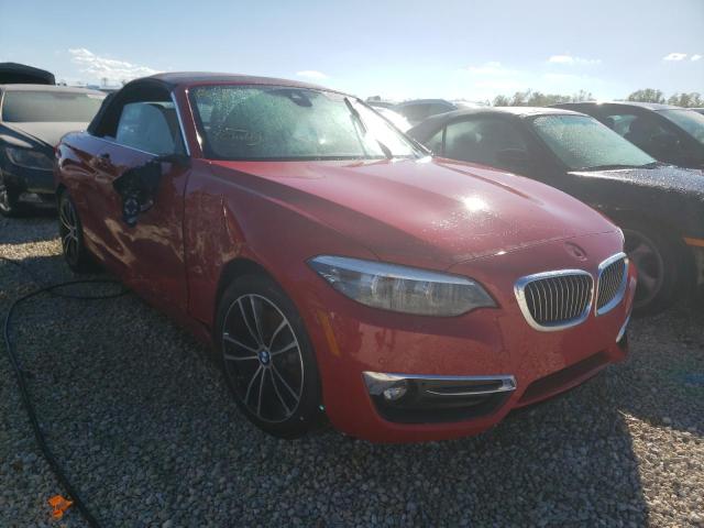 WBA2M7C03L7F36213 - 2020 BMW 230I RED photo 1