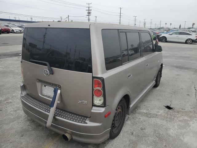 JTLKT324350181026 - 2005 TOYOTA SCION XB ვერცხლისფერი ფოტო 4