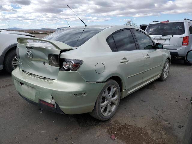 JM1BK323981148472 - 2008 MAZDA 3 S GREEN photo 3