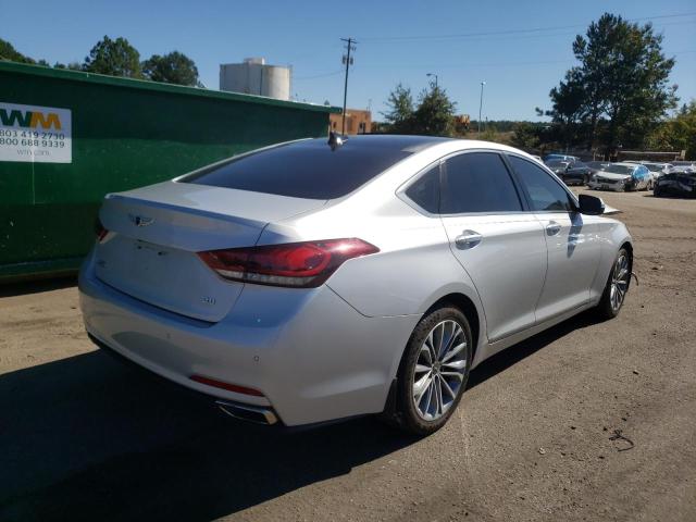 KMHGN4JE9HU193220 - 2017 GENESIS G80 BASE SILVER photo 4