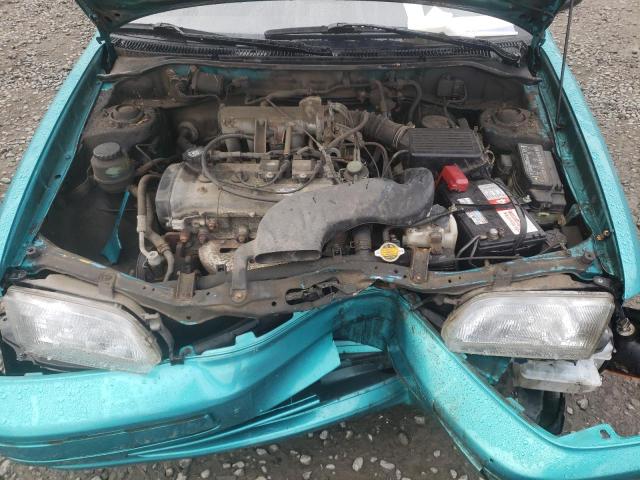 JT2AC56L0T0164033 - 1996 TOYOTA TERCEL TURQUOISE photo 7