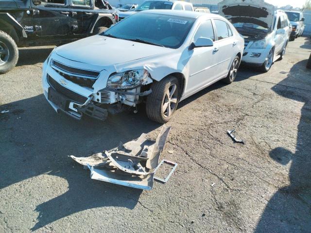 1G1ZC5E0XCF383668 - 2012 CHEVROLET MALIBU 1LT 白色 照片 2