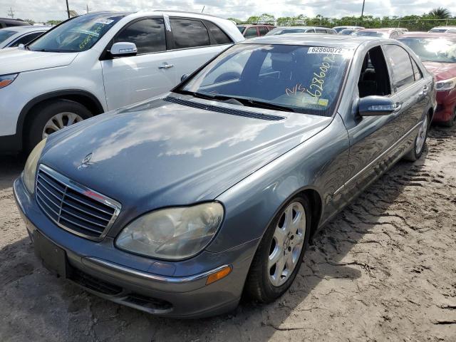 WDBNG83J35A453436 - 2005 MERCEDES-BENZ S 430 4MAT GRAY photo 2