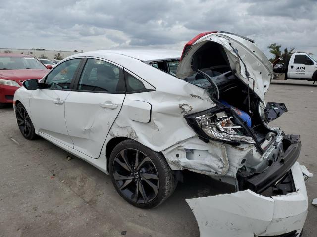 2HGFC2F86KH553861 - 2019 HONDA CIVIC SPOR WHITE photo 3