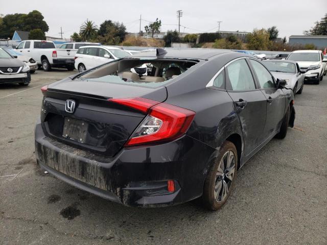 2HGFC1F73HH632785 - 2017 HONDA CIVIC EXL أسود صورة 4