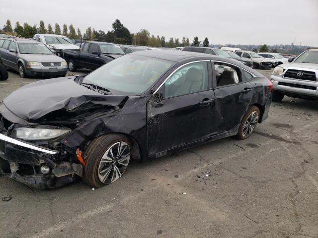 2HGFC1F73HH632785 - 2017 HONDA CIVIC EXL أسود صورة 9