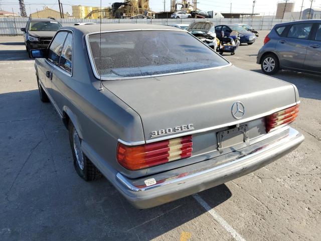 WDBCA43A5DB004396 - 1983 MERCEDES-BENZ 380 SEC GRAY photo 3