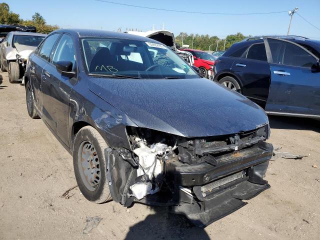 3VW2K7AJ6CM467392 - 2012 VOLKSWAGEN JETTA BASE 灰色 照片 1