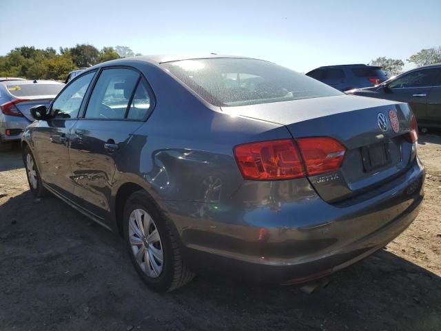 3VW2K7AJ6CM467392 - 2012 VOLKSWAGEN JETTA BASE 灰色 照片 3