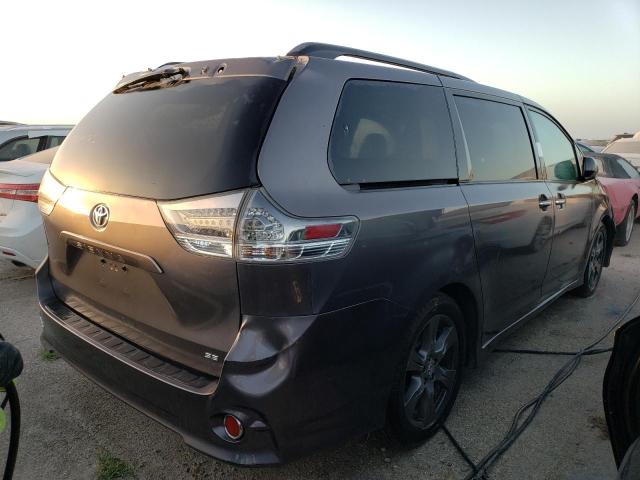 5TDXZ3DC5HS773579 - 2017 TOYOTA SIENNA SE CHARCOAL photo 4