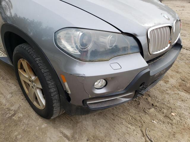 5UXFE835X8L163958 - 2008 BMW X5 4.8I SILVER photo 9