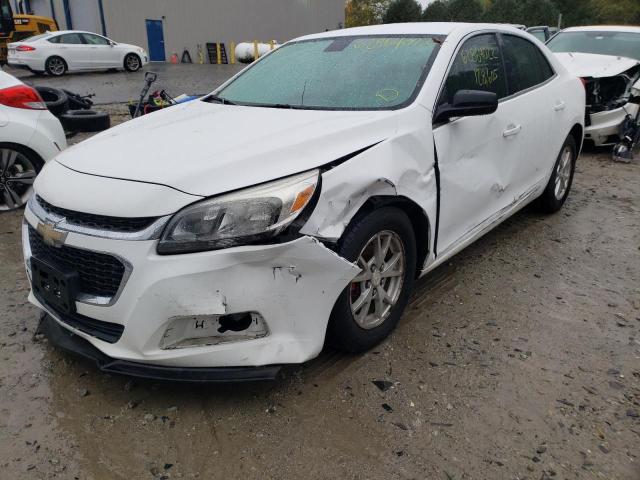 1G11A5SL6EF249356 - 2014 CHEVROLET MALIBU LS WHITE photo 2