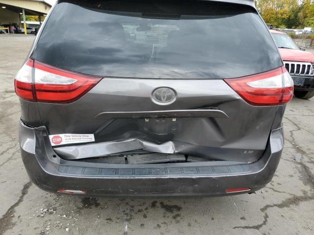 5TDKZ3DC0JS934081 - 2018 TOYOTA SIENNA LE GRAY photo 9