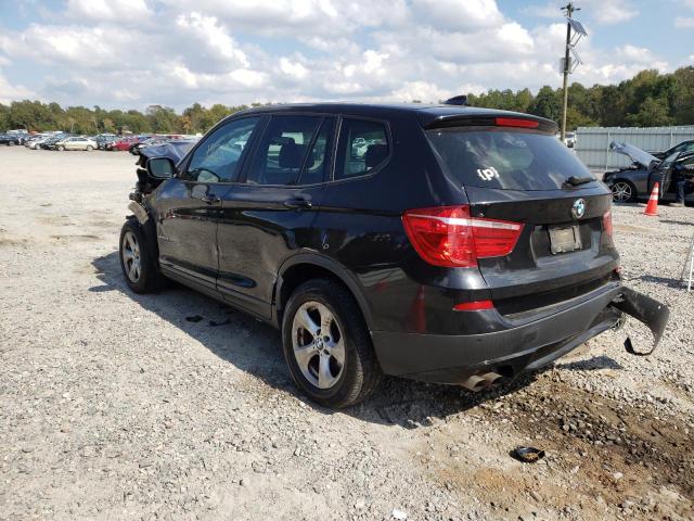 5UXWX5C57BLK59210 - 2011 BMW X3 XDRIVE2 BLACK photo 3