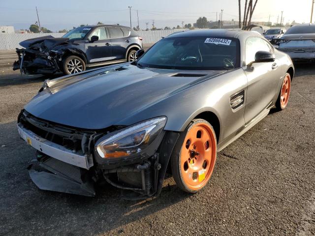 WDDYJ7JA8GA002394 - 2016 MERCEDES-BENZ AMG GT S GRAY photo 2