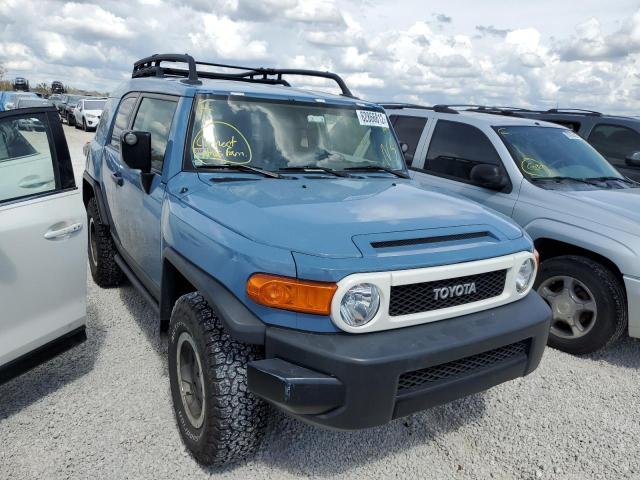 JTEBU4BF7EK197861 - 2014 TOYOTA FJ CRUISER BLUE photo 1