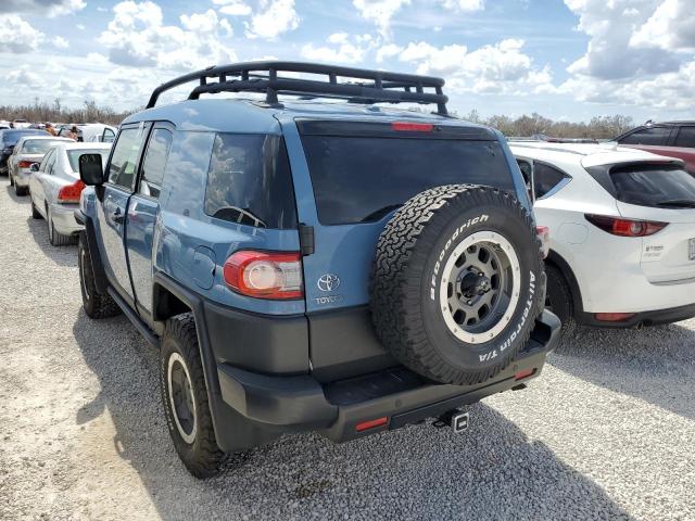 JTEBU4BF7EK197861 - 2014 TOYOTA FJ CRUISER BLUE photo 3