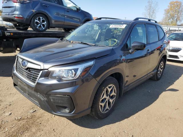 JF2SKAEC0KH456520 - 2019 SUBARU FORESTER P BLUE photo 2