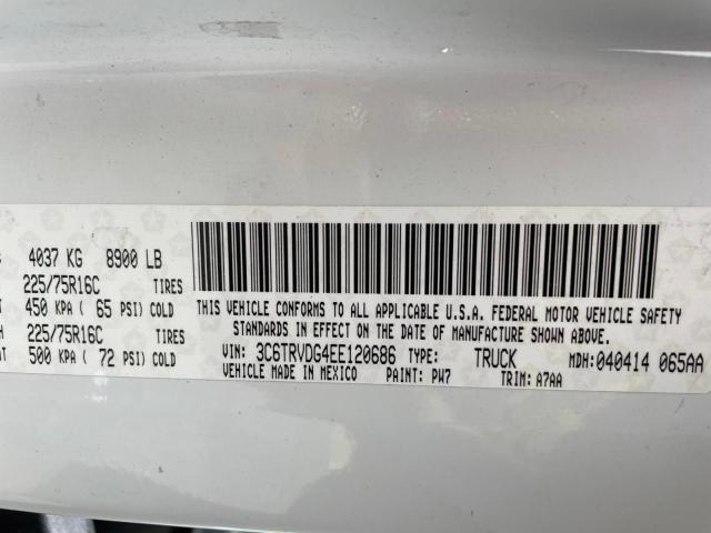 3C6TRVDG4EE120686 - 2014 RAM PROMASTER 白色 照片 10