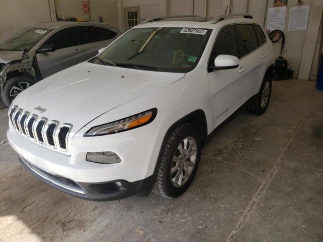 1C4PJMDS0FW512250 - 2015 JEEP CHEROKEE L WHITE photo 2