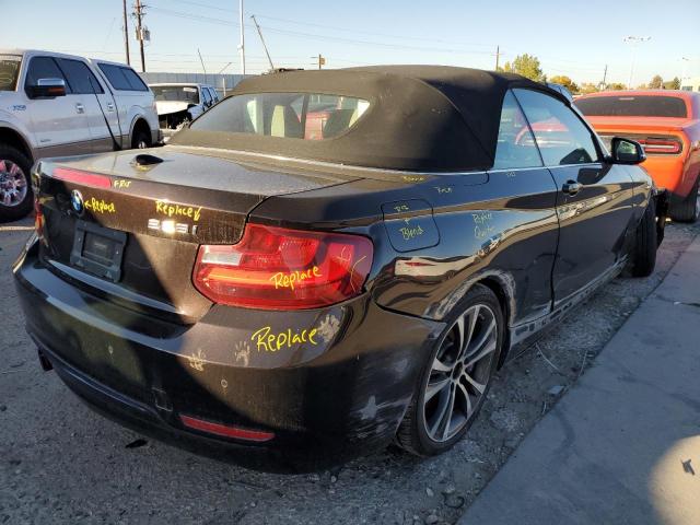 WBA1K7C52FV235023 - 2015 BMW 228 XI BLACK photo 4