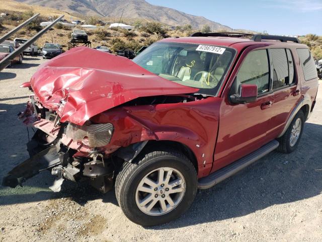 1FMEU7EE1AUA40276 - 2010 FORD EXPLORER E RED photo 2