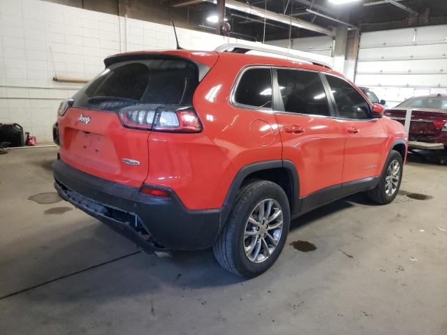 1C4PJMMX1MD165516 - 2021 JEEP CHEROKEE L ORANGE photo 4