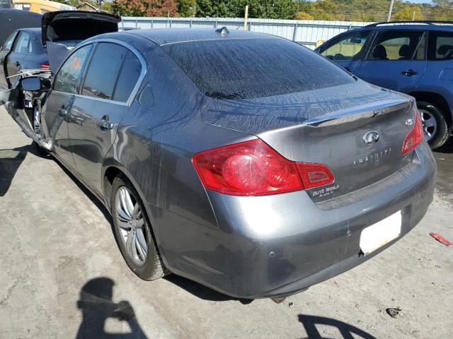 JN1CV6AR7DM769563 - 2013 INFINITI G37 GRAY photo 3