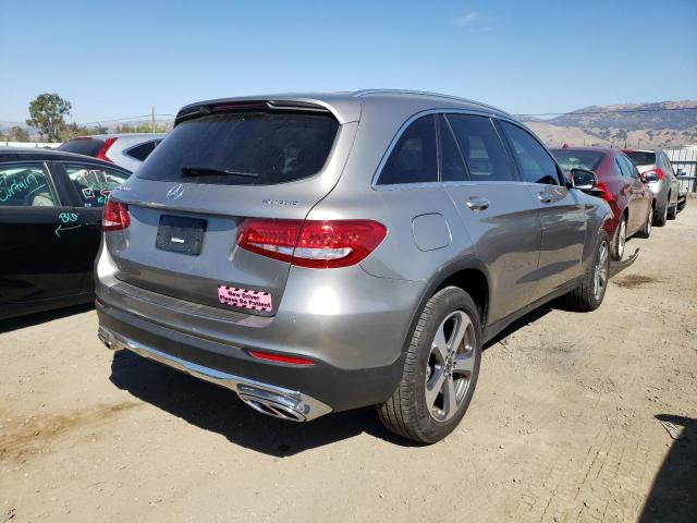 WDC0G4KB9KV182007 - 2019 MERCEDES-BENZ GLC 300 4M GRAY photo 4