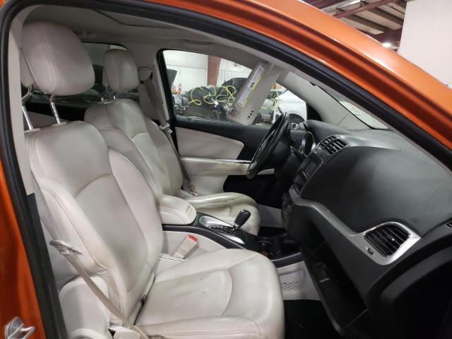 3D4PH6FG4BT569957 - 2011 DODGE JOURNEY R/ ORANGE photo 5