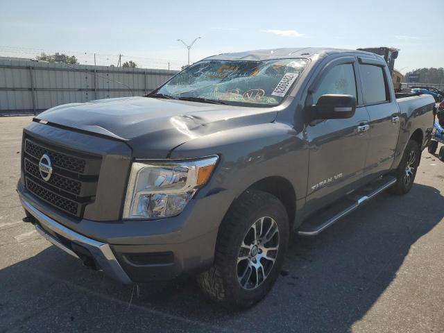 1N6AA1EDXLN509231 - 2020 NISSAN TITAN SV GRAY photo 2