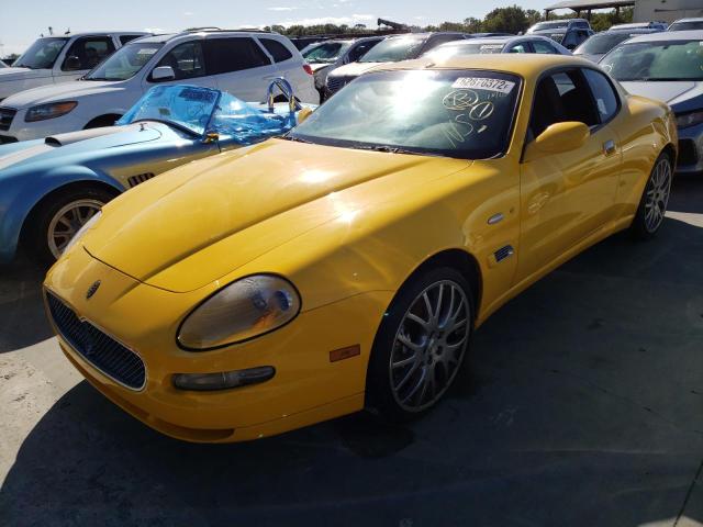 ZAMBC38A060020820 - 2006 MASERATI COUPE GT YELLOW photo 2