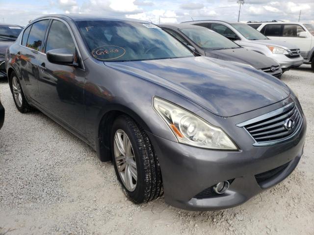 JN1DV6AP4CM811401 - 2012 INFINITI G25 BASE GRAY photo 1