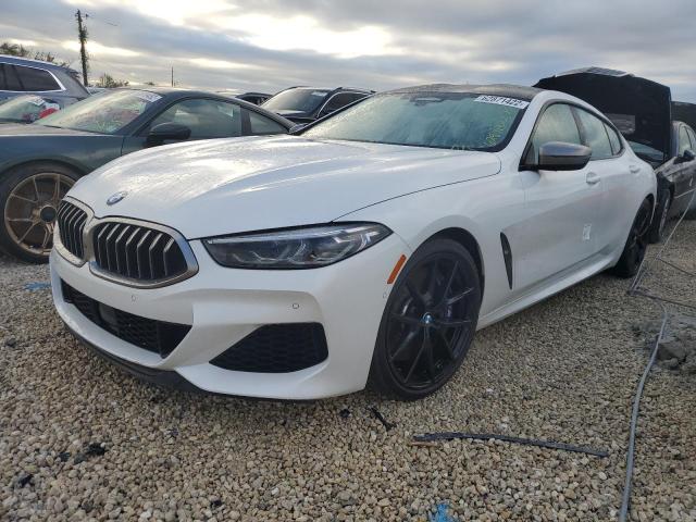 WBAGV8C03LCE24253 - 2020 BMW M850XI WHITE photo 2