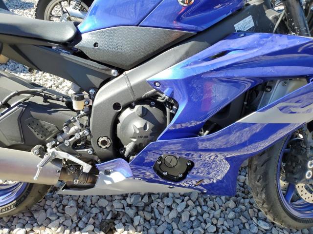 JYARJ28EXLA005734 - 2020 YAMAHA YZFR6 BLUE photo 7