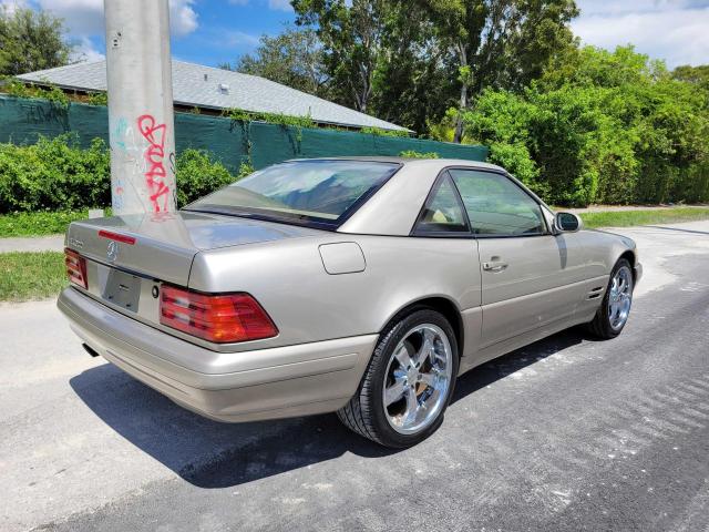 WDBFA68F1XF178394 - 1999 MERCEDES-BENZ SL 500 GOLD photo 4