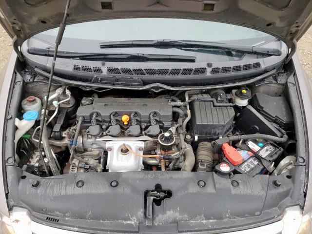 2HGFA16649H028337 - 2009 HONDA CIVIC LX-S Qəhvəyi foto 7