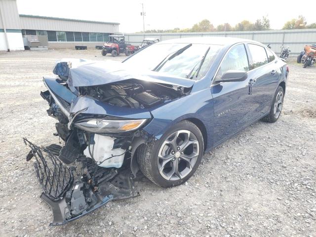 1G1ZG5ST6KF207993 - 2019 CHEVROLET MALIBU RS BLUE photo 2