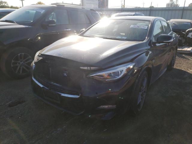 SJKCH5CP8HA018793 - 2017 INFINITI QX30 BASE BLACK photo 2