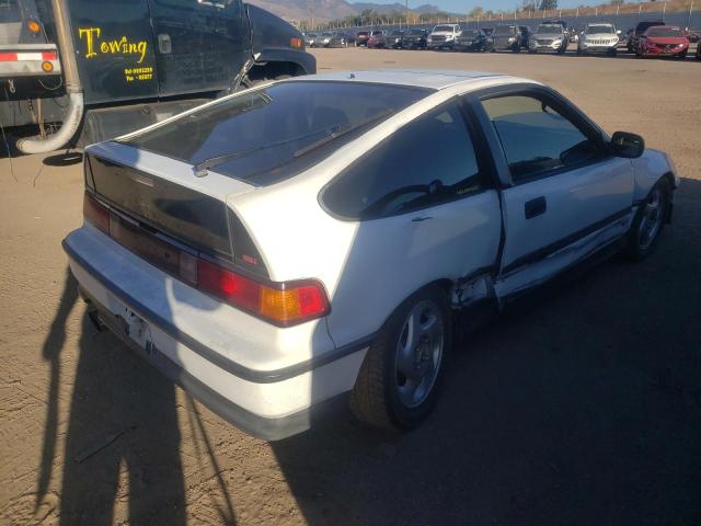 JHMED9360MS002144 - 1991 HONDA CIVIC CRX WHITE photo 4