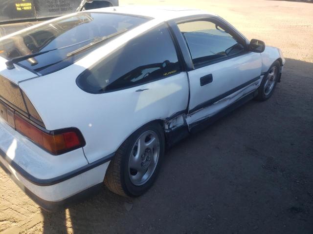 JHMED9360MS002144 - 1991 HONDA CIVIC CRX WHITE photo 9