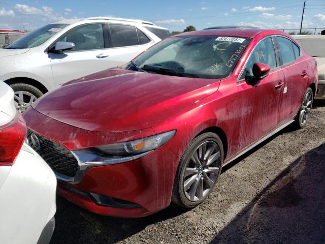 3MZBPADL0KM106525 - 2019 MAZDA 3 SE RED photo 2