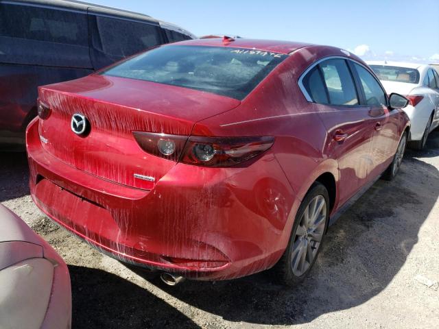 3MZBPADL0KM106525 - 2019 MAZDA 3 SE RED photo 4