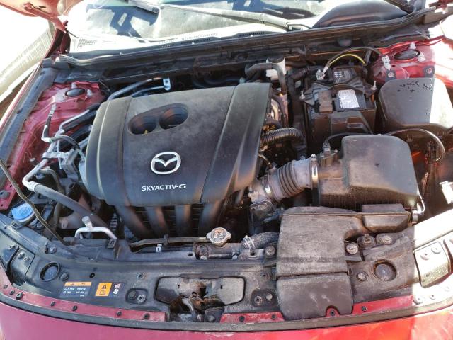 3MZBPADL0KM106525 - 2019 MAZDA 3 SE RED photo 7