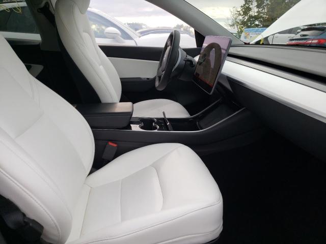 5YJYGDEE8LF021985 - 2020 TESLA MODEL Y أبيض صورة 5