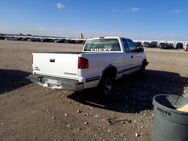 1GCCS19X4XK142282 - 1999 CHEVROLET S TRUCK S1 WHITE photo 4