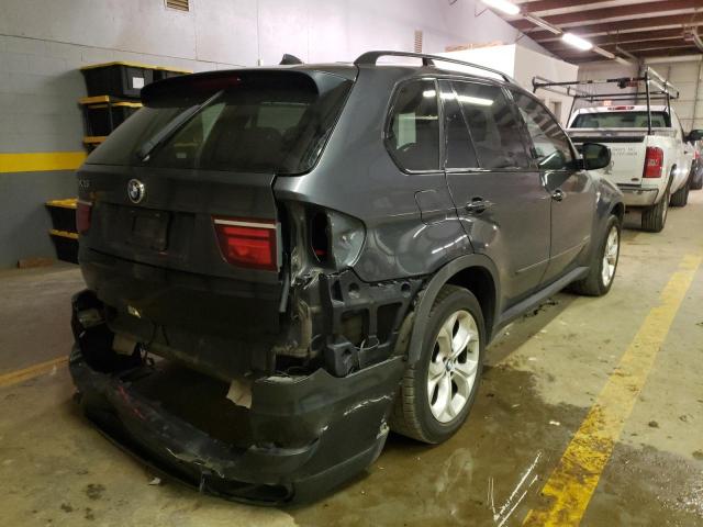 5UXZV8C59D0C16080 - 2013 BMW X5 XDRIVE5 GRAY photo 4